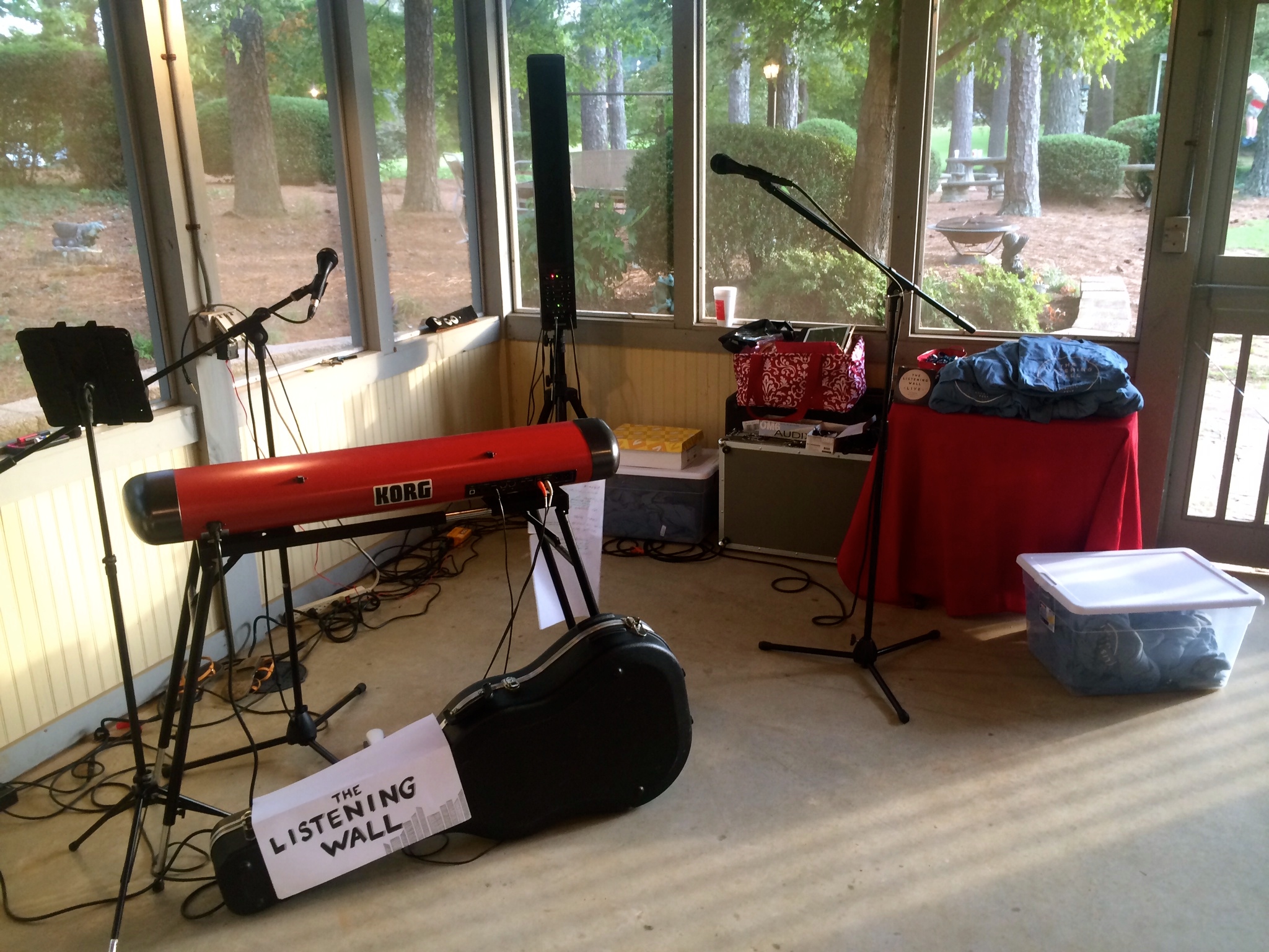 Beautiful day for a house concert