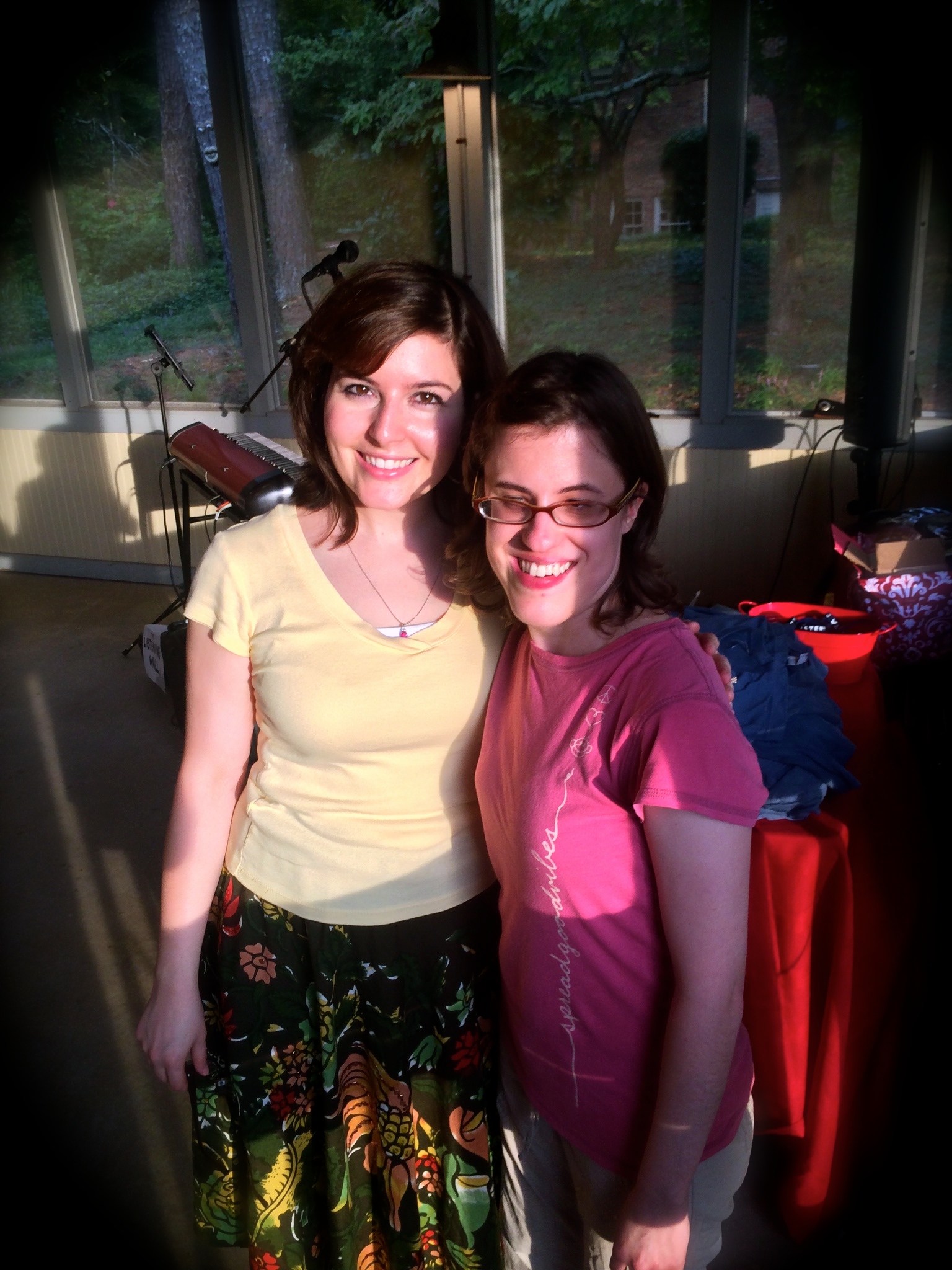 Kathryn and Rebecca