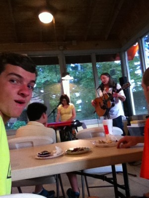 Youth and adults alike enjoyed The Listening Wall House Concert!