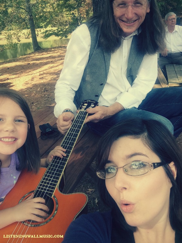Just another beautiful day of playin' and singin'